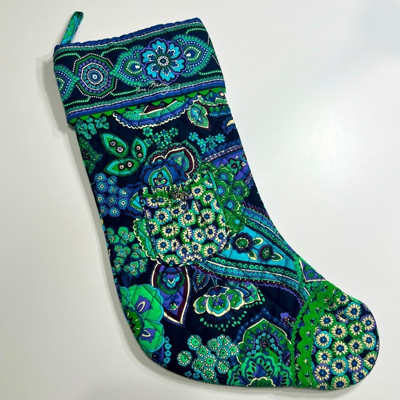 Vera Bradley Other - Vera Bradley Blue Rhapsody Christmas Stocking